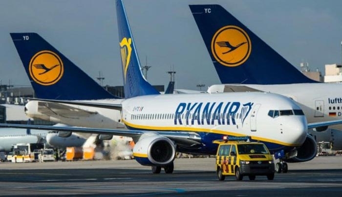 Ryanair: Πέντε νέα δρομολόγια από Φρανκφούρτη προς Ελλάδα