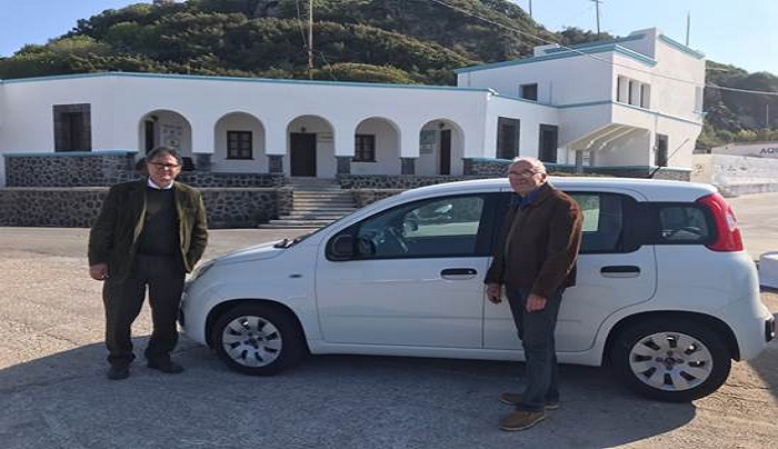 Δήμος Νισύρου: Παραλαβή οχήματος από AUTO HELLAS HERTZ & ΚΕΔΕ