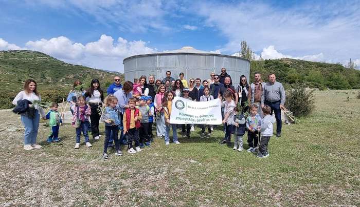 Με δράση αναδάσωσης τα στελέχη του ΦΟΔΣΑ Νοτίου Αιγαίου, σε συνεργασία με την οργάνωση «Για τη φύση» τίμησαν τη φετινή Ημέρα της Γης