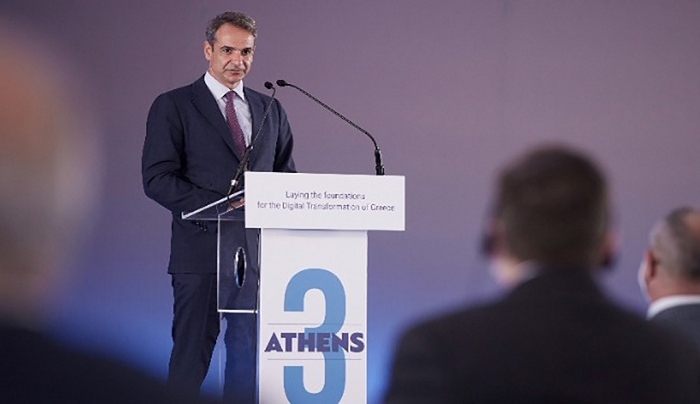 Μητσοτάκης: Η Ελλάδα στην πρώτη γραμμή του ψηφιακού μετασχηματισμού