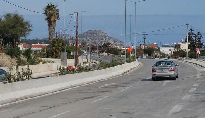 Αποκαταστάθηκε πλήρως από τα μεσάνυχτα η κυκλοφορία στην Εθνική Οδό Ρόδου-Λίνδου