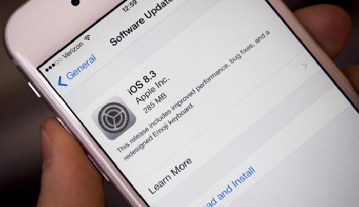 Διαθέσιμη η νέα αναβάθμιση iOS 8.3