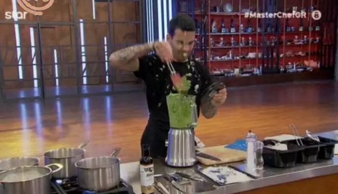 Επικό απρόοπτο για τον Σταύρο Γεωργίου στο MasterChef