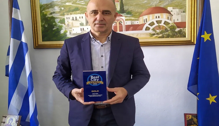 Ο Δήμος Λέρου απέσπασε χρυσό βραβείο για το έργο ενεργειακής αναβάθμισης του δημοτικού ηλεκτροφωτισμού