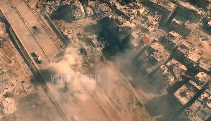 Συγκλονιστικές εικόνες : Η κατεστραμμένη εμπόλεμη Συρία από ψηλά
