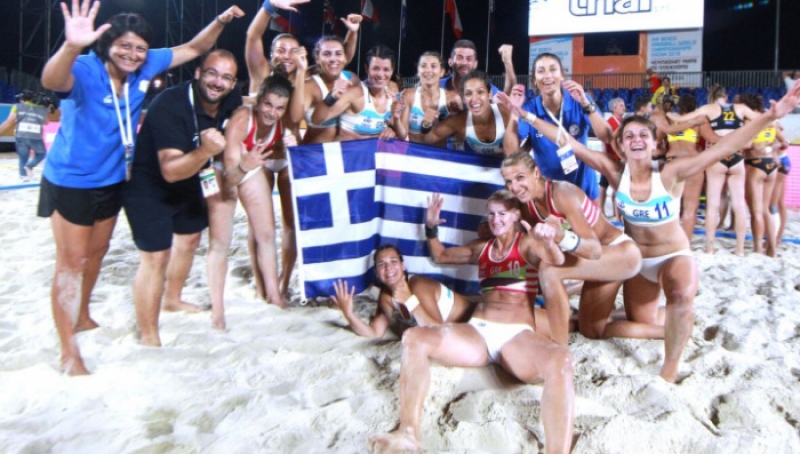 Beach Handball: Στην κορυφή του κόσμου τα κορίτσια της Ελλάδας! (βίντεο)