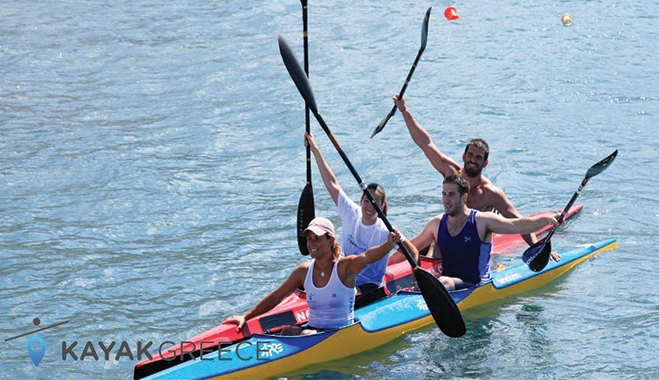 277 αθλητές - αθλήτριες στην Βουλιαγμένη, για τον τρίτο αγώνα της kayak Greece