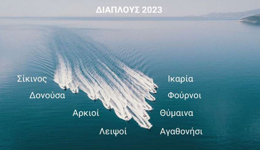 ΣΥΜΠΛΕΥΣΗ ΑΜΚΕ – Διάπλους 2023: αποστολή προσφοράς στα ακριτικά ελληνικά νησιά