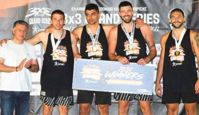 Ολοκληρώθηκε με επιτυχία το 3Χ3 Grand Series Kos στη Μαρίνα