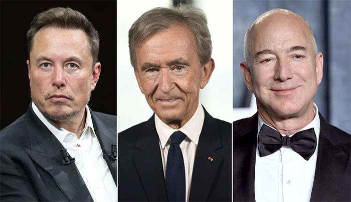 Forbes: Οι 10 πιο πλούσιοι άνθρωποι του πλανήτη στην αυγή του 2024