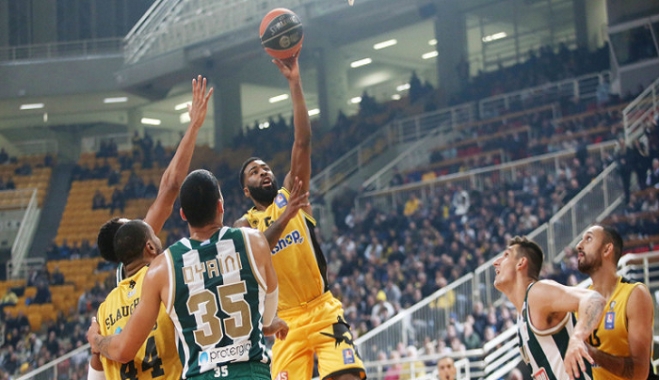 Basket League: Βασίλισσα στο ΟΑΚΑ η ΑΕΚ -Νίκησε με 100-97 τον Παναθηναϊκό