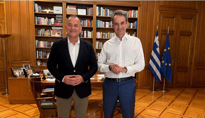 Γιάννης Παππάς: Συγκεκριμένες παρεμβάσεις για τη Δωδεκάνησο στη συνάντηση με τον Κυριάκο Μητσοτάκη.