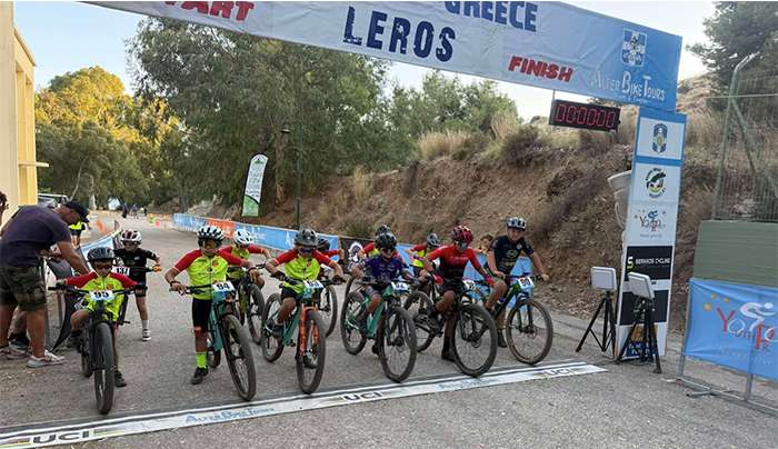 Η Ακαδημία Κω στον αγώνα LEROS MTB RACES - YOUTH PROJECT - XCC - XCO.