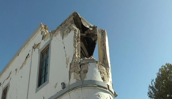 ΕΦΗ ΑΝΑΓΝΩΣΤΙΔΟΥ:Οι τεχνικές υπηρεσίες του Δήμου θα αναλάβουν την κατεδάφιση του κτηρίου που κατέρρευσε από τον σεισμό