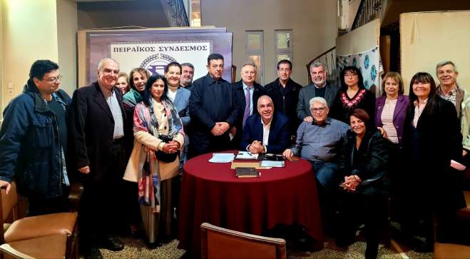 Συνάντηση με παροικιακούς συλλόγους είχε ο Χρήστος Μπάρδος