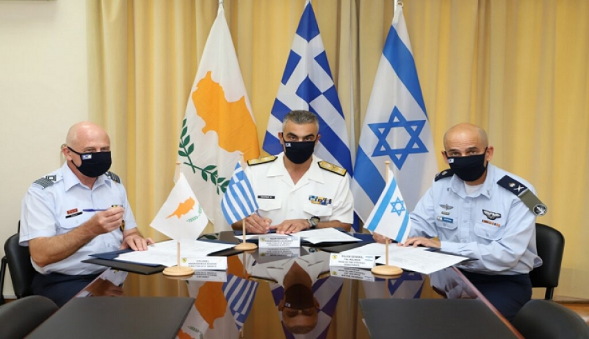 Υπεγράφη η τριμερής στρατιωτική συνεργασία Ελλάδας – Κύπρου – Ισραήλ
