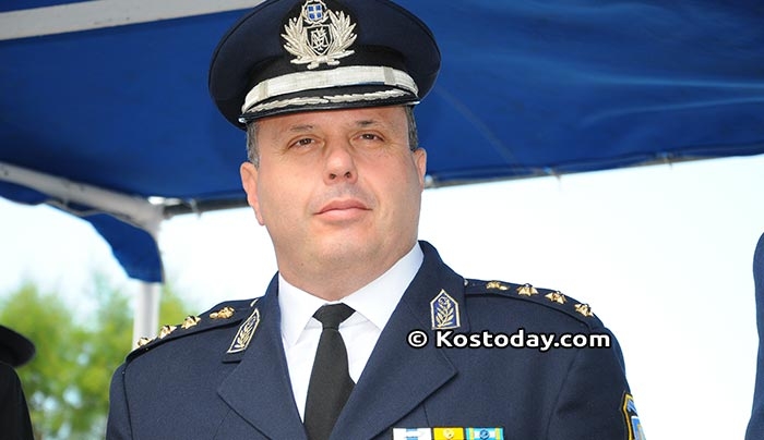 Ο Γεώργιος Γεωργακάκος, Αστυνομικός Διευθυντής στην Α’ Αστυνομική Διεύθυνση Δωδεκανήσου