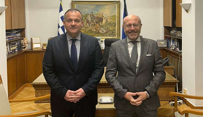 Γιάννης Παππάς: Συνάντηση εργασίας με τον Υφυπουργό Υγείας, Δημήτρη Βαρτζόπουλο για την ενίσχυση των δομών ψυχικής υγείας στη Ρόδο.