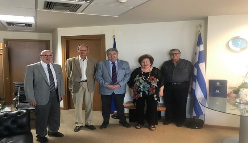 Συνάντηση ΓΓΑΕ Ι. Χρυσουλάκη με το ΔΣ του ΔΙΙΚ και την Πρόεδρο UNESCO Ελλάδος- Πανομογενειακό ιατρικό συνέδριο στην Κω το 2021