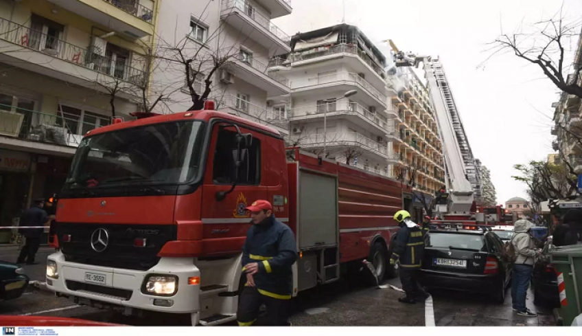 Τραγωδία στη Θεσσαλονίκη: Νεκρό ζευγάρι ηλικιωμένων από φωτιά στο διαμέρισμα