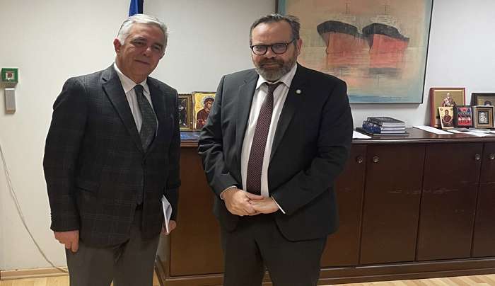 Ο Βασ. Υψηλάντης στο Υπ. Ναυτιλίας για τις πληρωμές του ΜΙ και την εξεύρεση οριστικής λύσης για τα ακτοπλοϊκά δρομολόγια στο Αγαθονήσι
