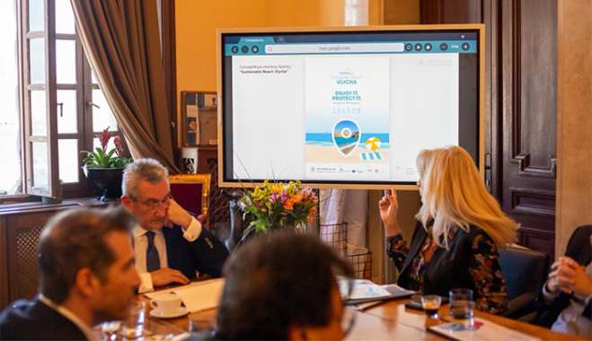 Περιφέρεια και επιχειρηματική κοινότητα γίνονται μέρος της αλλαγής: Συμφωνία-πρότυπο για την πρώτη βιώσιμη παραλία της Ρόδου στα Βλυχά, στο πλαίσιο του The Rhodes Co-Lab