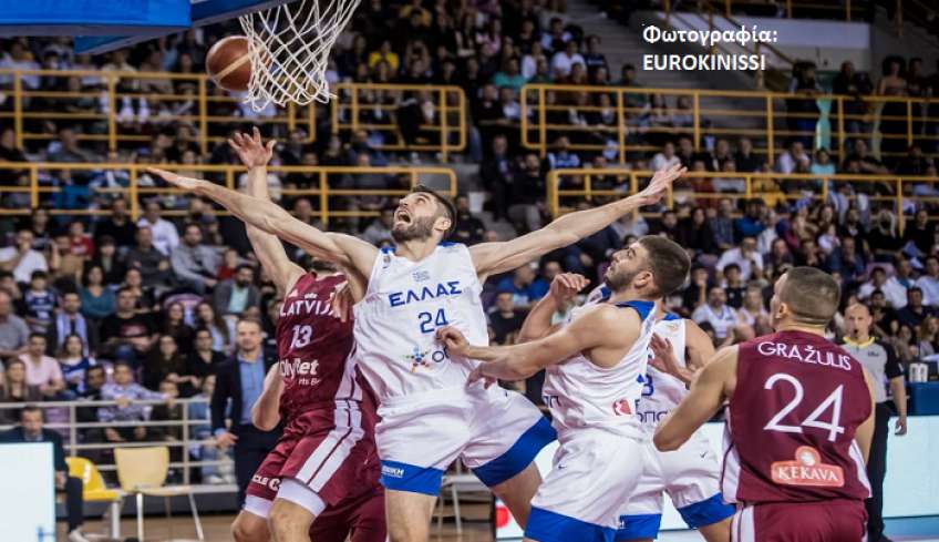 Ελλάδα - Λετονία 60-80, «σφαλιάρα» για την Εθνική Ανδρών στο Ηράκλειο