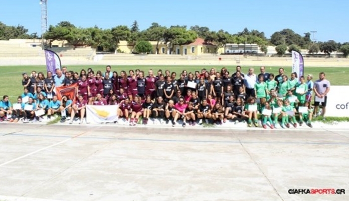 Φινάλε στο Rhodes Youth Ladies Football Festival 2018