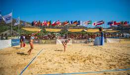 Η Calilo χορηγός σε δύο κορυφαία Τουρνουά Beach Volley στην Ίο