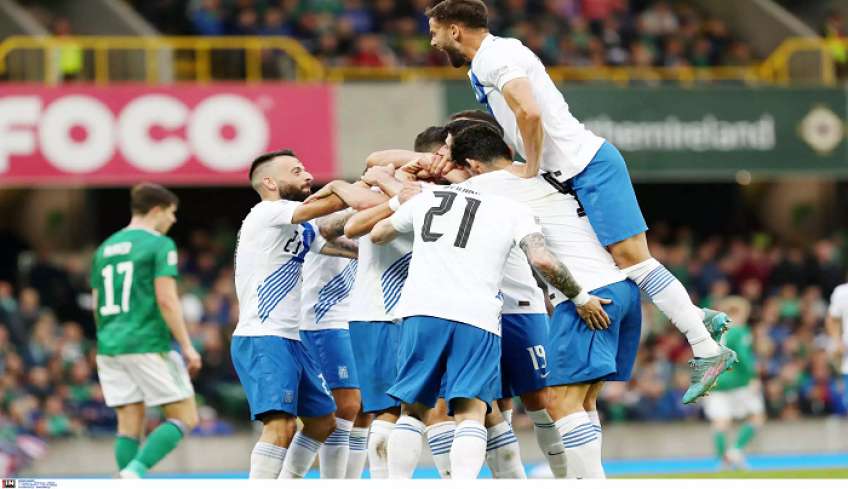 Βόρεια Ιρλανδία – Ελλάδα 0-1: Πρεμιέρα με νίκη για την Εθνική του Πογέτ στο Nations League