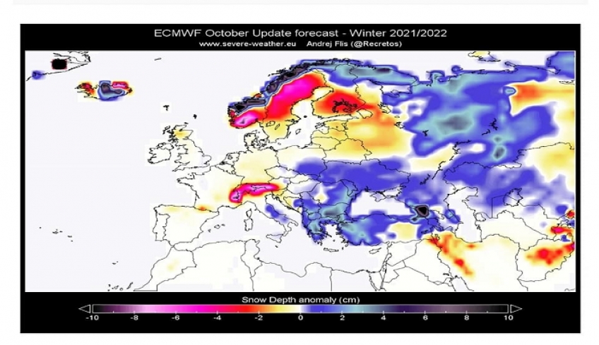 Έρχεται η πολική δίνη «La Nina» -Φέρνει χιόνια στην Ελλάδα