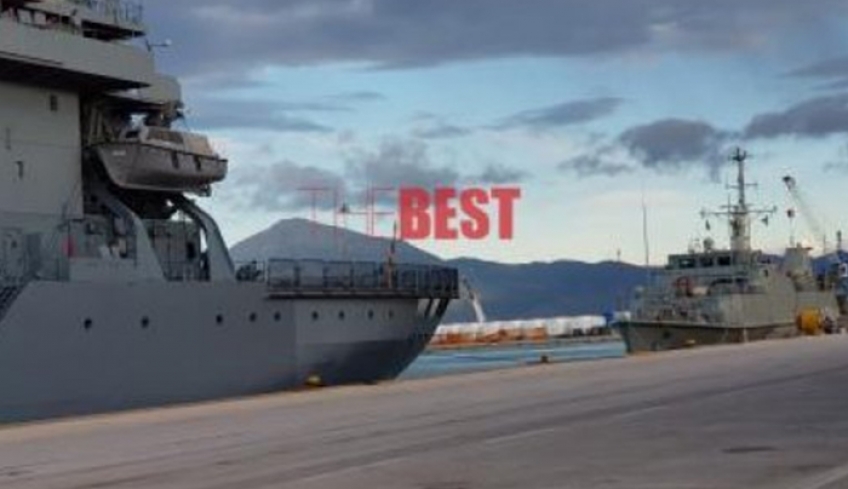 Σκάφη του ΝΑΤΟ στο λιμάνι της Πάτρας