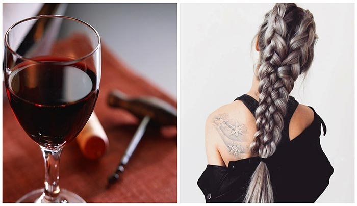Τι μπορεί να προκαλέσει το κόκκινο κρασί στα μαλλιά;