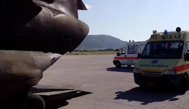 «Γέφυρα ζωής» από την Ρόδο στο Ηράκλειο Κρήτης για μωράκι τεσσάρων ωρών