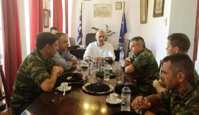 Σε Λέρο και Κάλυμνο ο επιθεωρητής Στρατού
