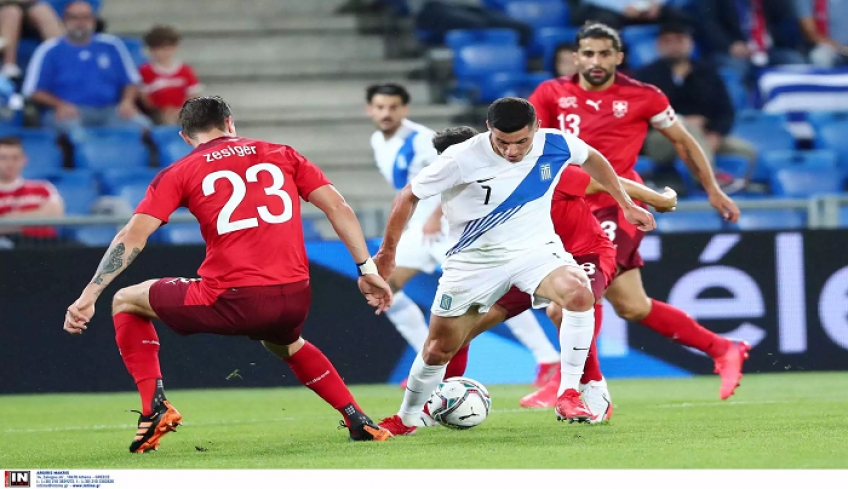 Ελβετία – Ελλάδα 2-1: Ηττήθηκε αλλά άφησε υποσχέσεις η Εθνική