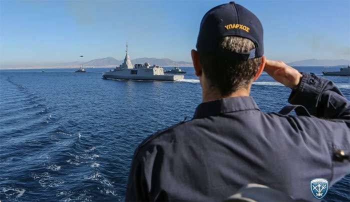 Η φρεγάτα «Κίμων» στον ναύσταθμο Σαλαμίνας στις 16 Ιανουαρίου, 2026  INTIME NEWS / Δελτίο τύπου / POOL