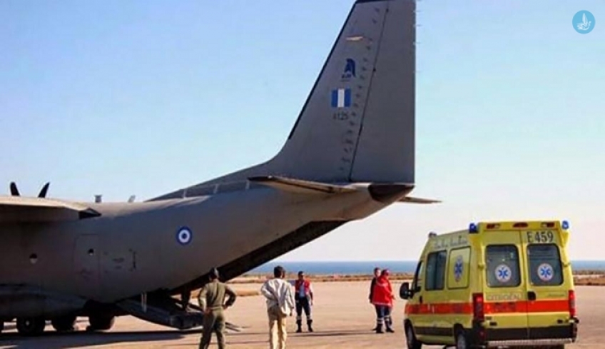 Εννέα ασθενείς μεταφέρθηκαν από νησιά του Αιγαίου με πτητικά μέσα της Πολεμικής Αεροπορίας -Ανάμεσά τους 6 παιδιά