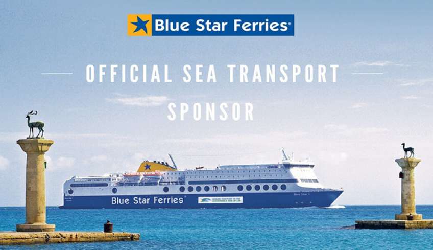 Χορηγός Θαλάσσιων Μεταφορών του Διεθνούς Μαραθωνίου Ρόδου η Blue Star Ferries
