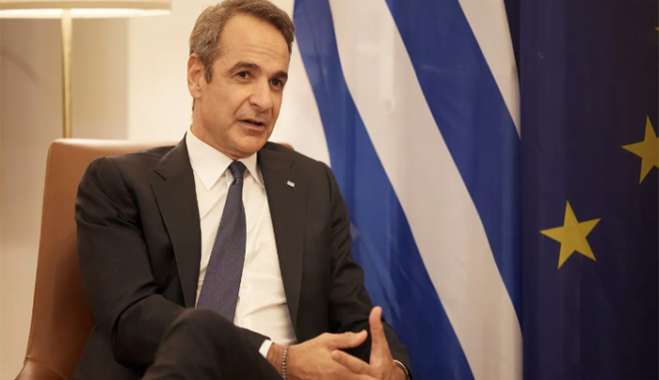 Ο πρωθυπουργός Κυριάκος Μητσοτάκης  ΓΡΑΦΕΙΟ ΤΥΠΟΥ ΠΡΩΘΥΠΟΥΡΓΟΥ