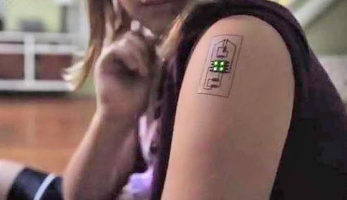 Ηλεκτρονικό τατουάζ θα παρακολουθεί την υγεία σας σε πραγματικό χρόνο (ΒΙΝΤΕΟ)