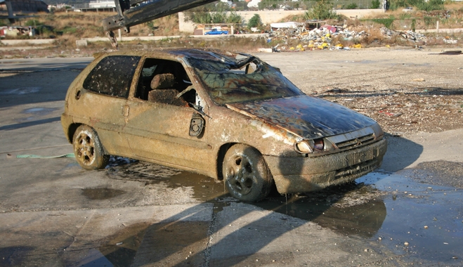 Στοχευμένη αστυνομική επιχείρηση στον καταυλισμό Ρομά στη Ρόδο