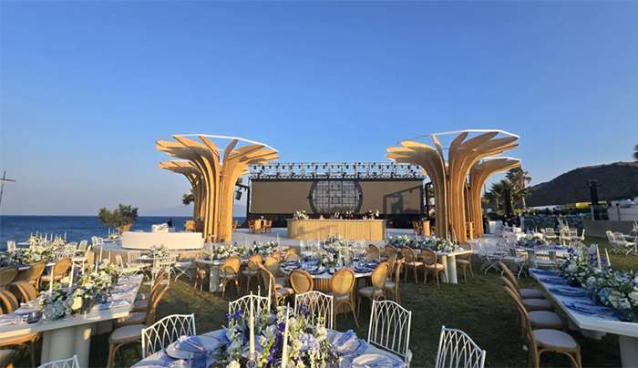 Γάμος υπερθέαμα στο Ammos Beach Bar στην Κω