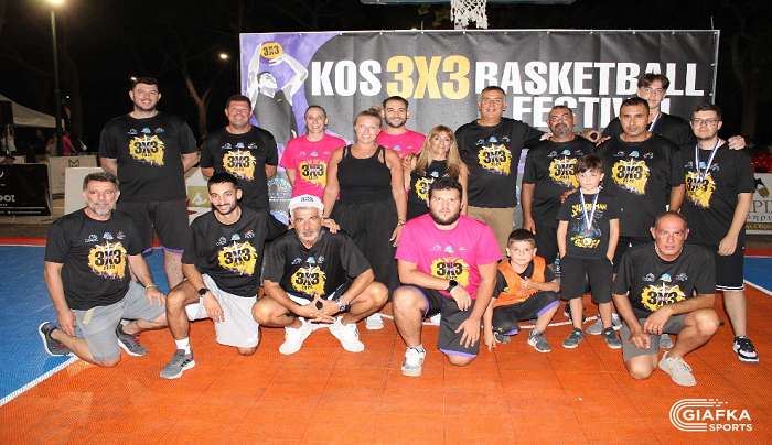 Ευχαριστήριο Φοίβου για το 6ο KOS 3x3 BASKETBALL FESTIVAL