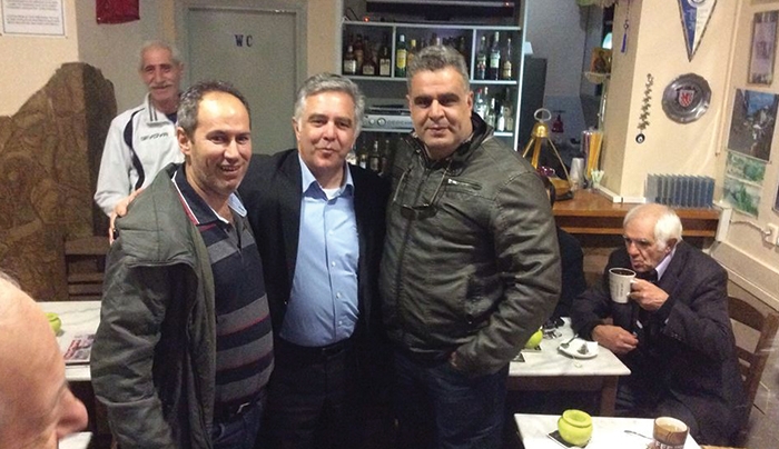 Επίσκεψη του υπ. Βουλευτή Δωδεκανήσου Βασίλη Υψηλάντη στην Εφορία και περιοδεία σε Ιαλυσό, Αφάντου, Απόλλωνα.