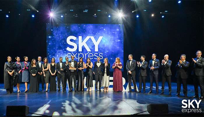 Η SKY express βραβεύεται «Αεροπορική Εταιρεία της Χρονιάς» στην Ευρώπη από τη European Regions Airline Association (ERA)