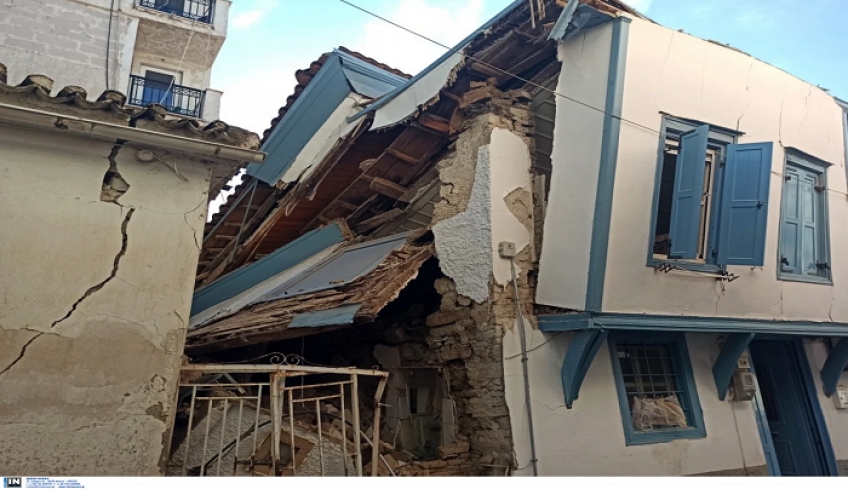 Σεισμός στη Σάμο: Θρήνος για τα δύο παιδιά, συντρίμμια και ζημιές άφησε πίσω ο Εγκέλαδος, περισσότεροι από 60 μετασεισμοί