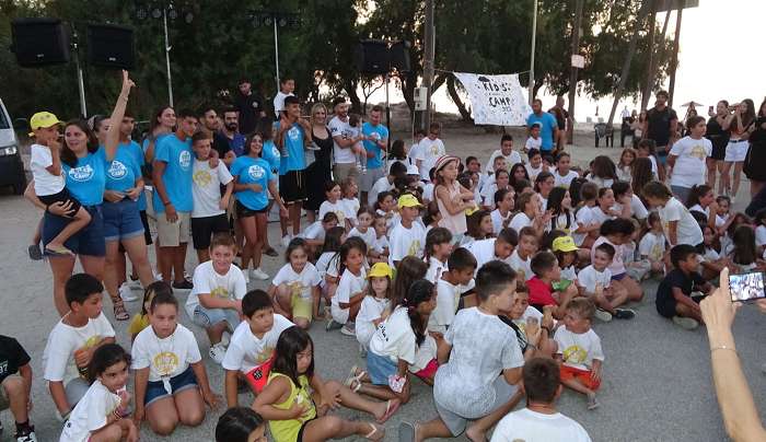 Με ιδιαίτερη επιτυχία η τελετή λήξης του Kids Summer Camp