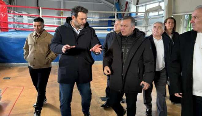 Αθλητικά έργα στη Ρόδο προανήγγειλε ο αναπληρωτής Υπουργός Αθλητισμού Γιάννης Βρούτσης
