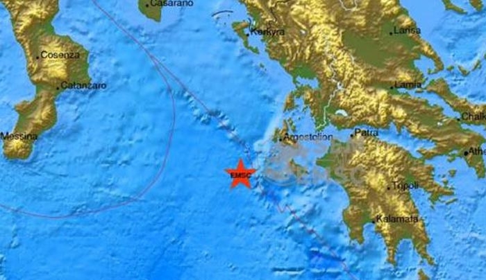 Σεισμός 4,6 Ρίχτερ στο Ιόνιο